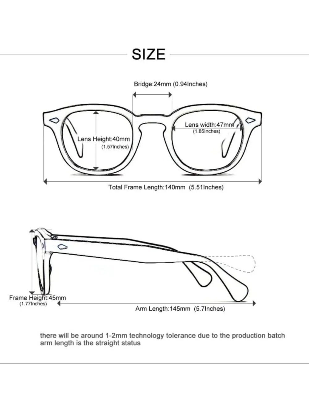 Men's Retro Round Handmade Sunglasses with UV400 Protection - Stylish & Durable